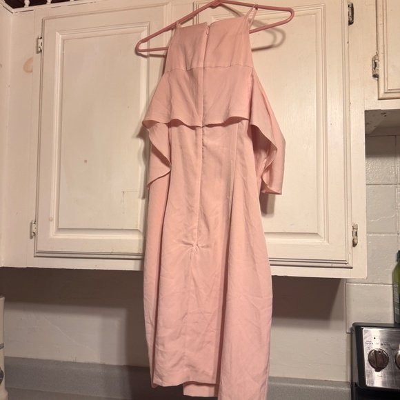 Nordstrom Cynthia Steffe Pink Cold Shoulder Sheath Dress - Picture 4 of 5